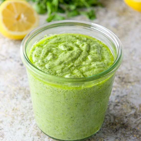 Parsley Avocado Spread - Recipe photo by Dishesdelish