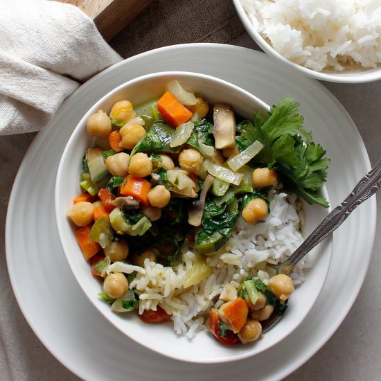 Vegetable Chickpea Stew - Recipe photo by fresh is real