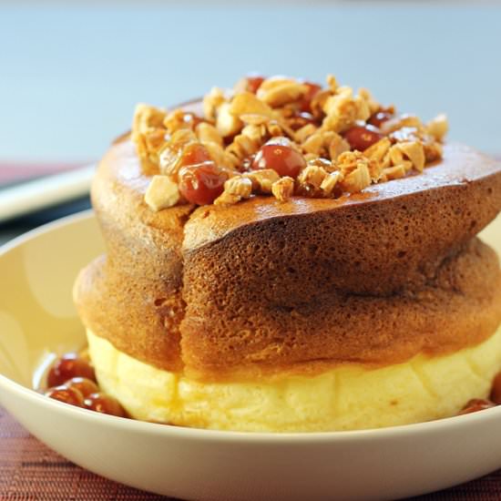 Japanese Souffle Cheesecake - Recipe photo by Food Gal