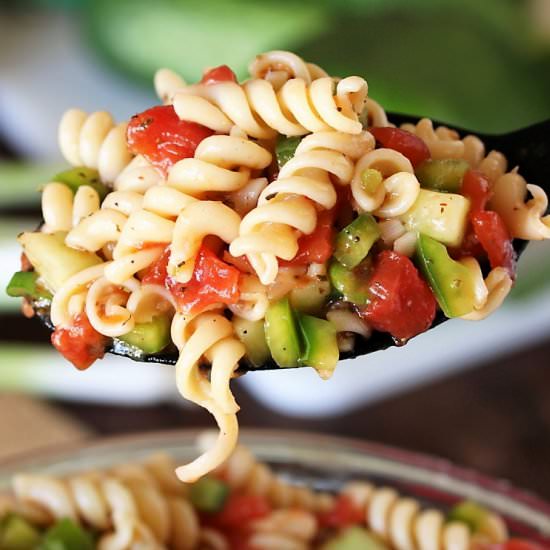 Ma's Picnic Pasta Salad - Recipe photo by thekitchenismyplayground