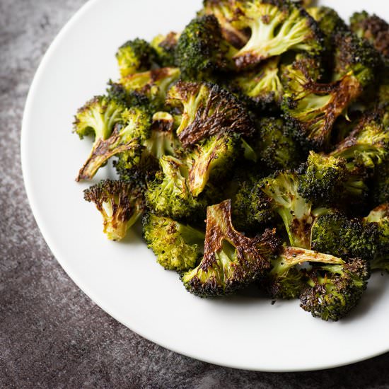 Roasted Broccoli - Recipe photo by howdoyoufood.com