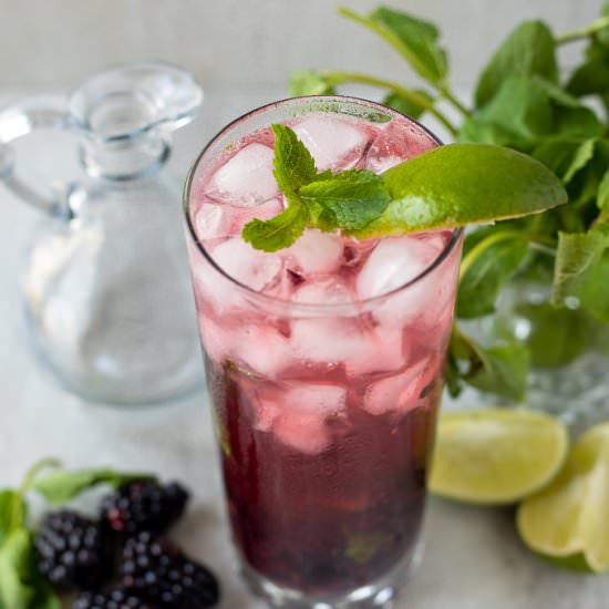 Blackberry Mojito - Recipe photo by amindfullmom