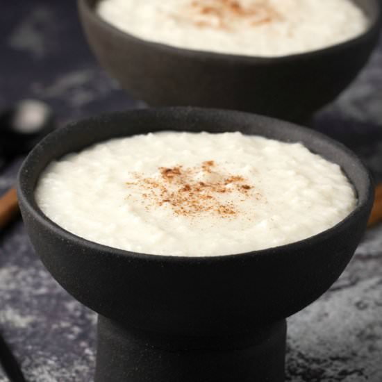 Vegan Rice Pudding - Recipe photo by lovingitvegan
