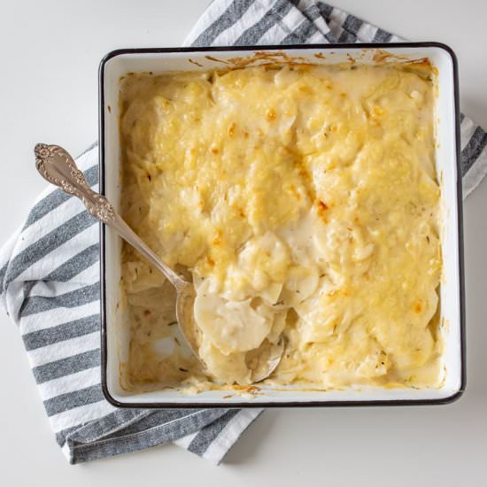 Classic Scalloped Potatoes - Recipe photo by Blessthismess