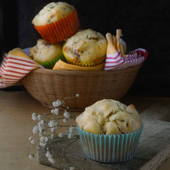 Sage and pancetta muffin - Recipe photo by Lapiccolaquaglia