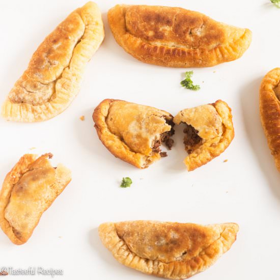 Fried Caribbean Beef Patties - Recipe photo by Tasteefulrecipes