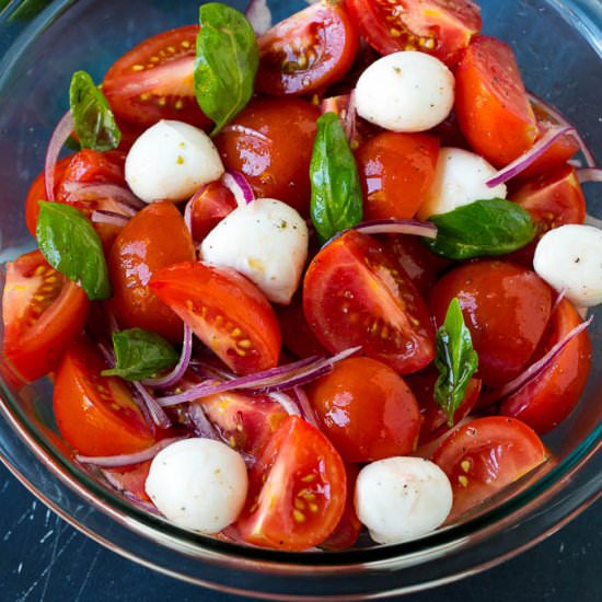 Tomato Salad - Recipe photo by dinneratthezoo