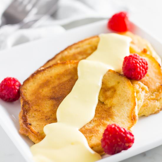 Spice almond flour pancakes - Recipe photo by sugarlesscrystals