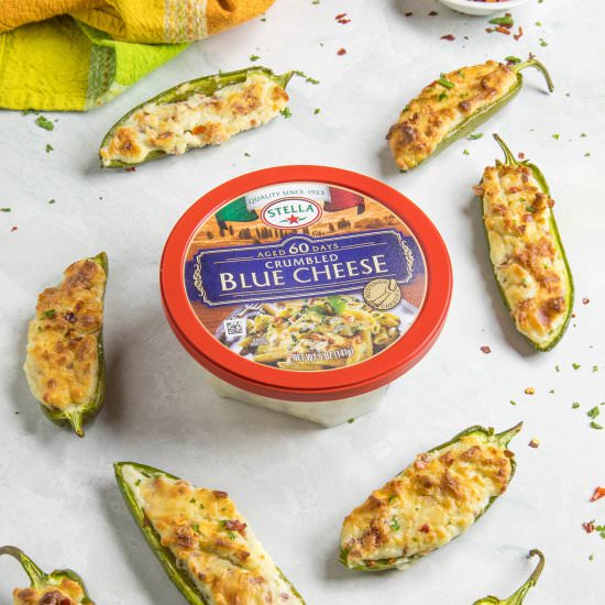 Blue Cheese and Bacon Poppers - Recipe photo by ChiliPepperMadness