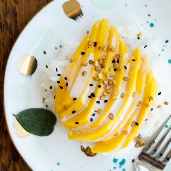 Mango Sticky Rice - Recipe photo by whoneedssalad