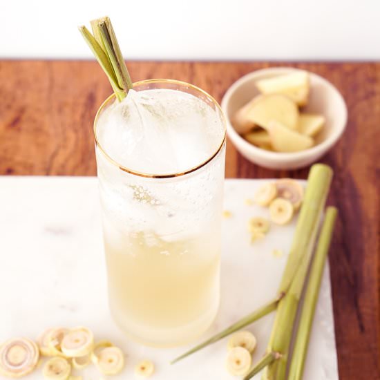 Ginger Lemongrass Fizz - Recipe photo by whoneedssalad