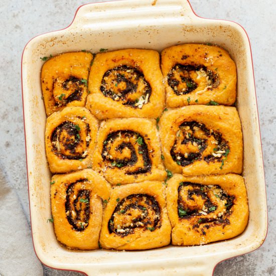 Vegan Pizza Rolls - Recipe photo by richa