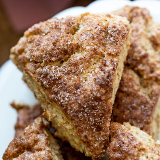 Churro Scones - Recipe photo by richa