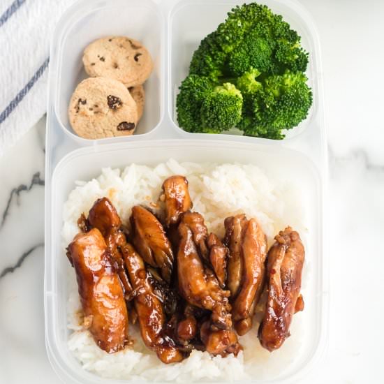 Teriyaki Chicken Lunchbox Idea - Recipe photo by familyfreshmeals