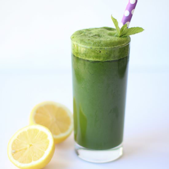 Simple Green Smoothie with Ginger - Recipe photo by healthymidwesterngirl