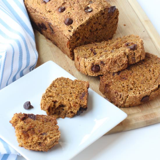 Vegan Pumpkin Bread - Recipe photo by healthymidwesterngirl