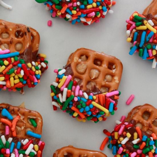 Peanut Butter Pretzels - Recipe photo by amber-oliver