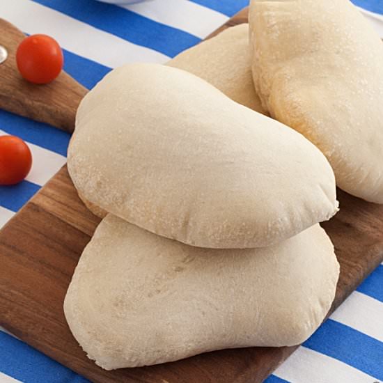 Low Fodmap Pita Pockets - Recipe photo by manusmenu