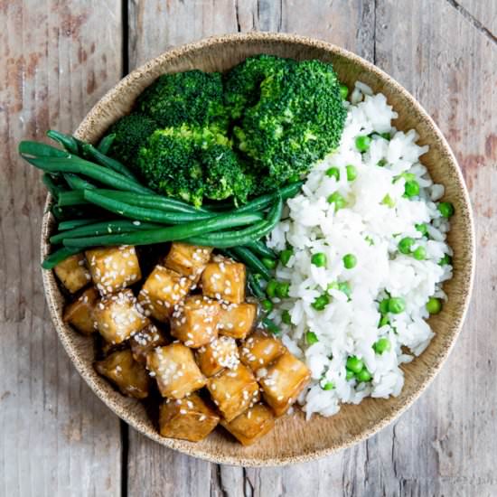 Teriyaki Baked Tofu - Recipe photo by TheCookandHim
