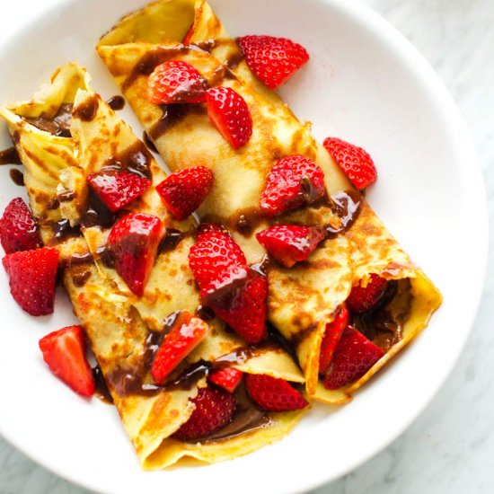 Gluten Free Crepes - Recipe photo by wendybpolisi
