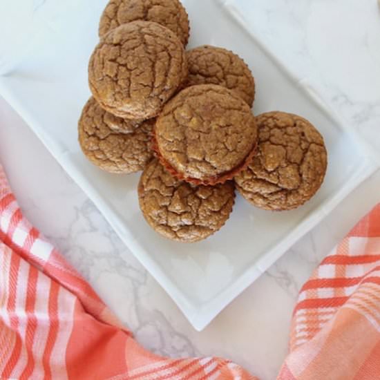 Healthy Applesauce Muffins - Recipe photo by Healy Eats Real