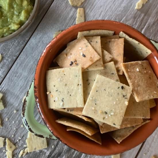 Dairy Free Crispy Keto Chips - Recipe photo by TheKetoOption