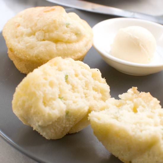 Feta and Chive Muffins - Recipe photo by Share The Recipe