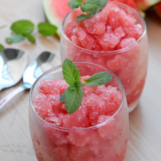 watermelon granita - Recipe photo by swatipaathak