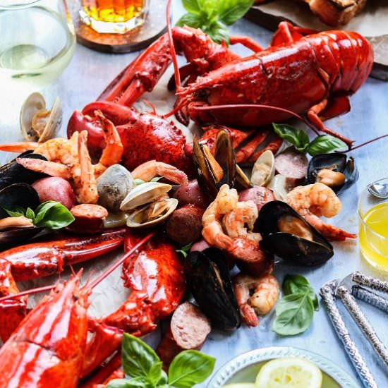 easy summer kitchen clambake - Recipe photo by Give it Some Thyme