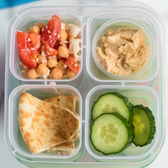 Mediterranean Lunch Snack Box - Recipe photo by familyfreshmeals
