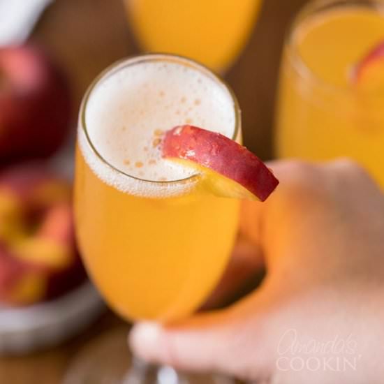 Bellini Recipe - Recipe photo by amandascookin