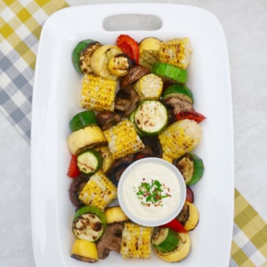 Aioli Grilled Vegetables - Recipe photo by anothertablespoon