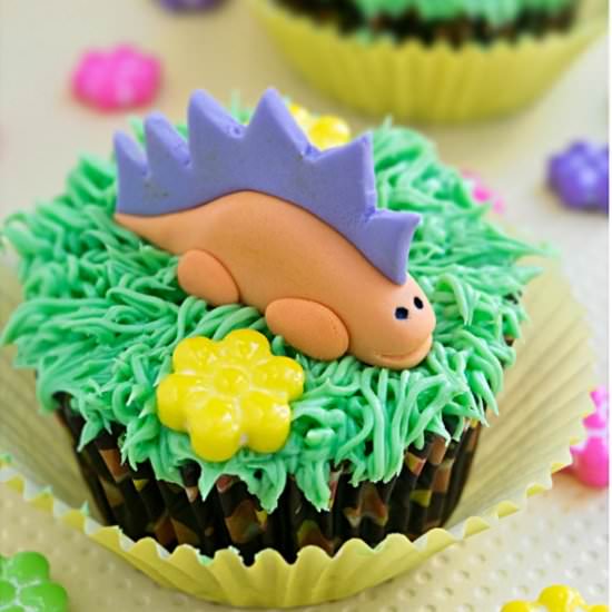 Easy Dinosaur Cupcakes - Recipe photo by Cakewhiz
