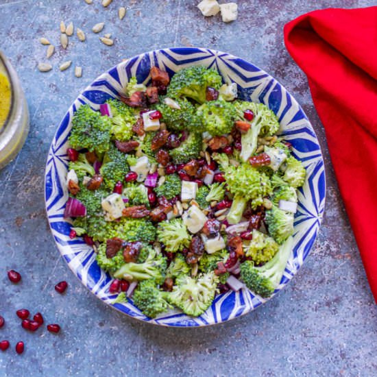Healthy Broccoli Salad - Recipe photo by HIldaskitchenblog