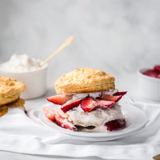 Strawberry Shortcakes - Recipe photo by everylittlecrumb