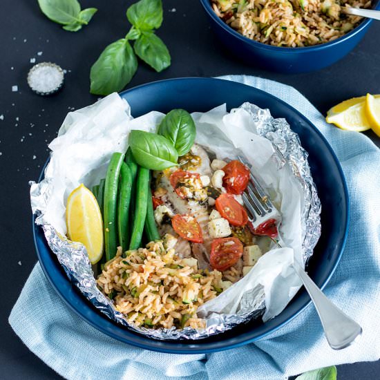 Mediterranean Fish Parcels - Recipe photo by Your Ultimate Menu