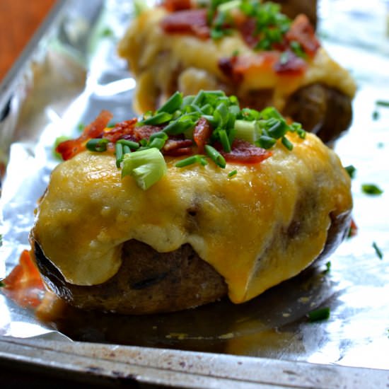 Twice Baked Potatoes - Recipe photo by Small Town Woman