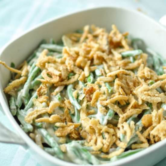 Easy Green Bean Casserole Side Dish - Recipe photo by Craftingafamily