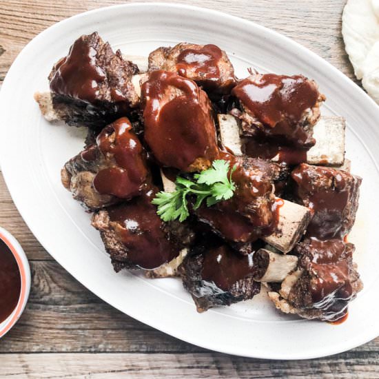 Instant Pot Beef Ribs - Recipe photo by cookingwithbliss