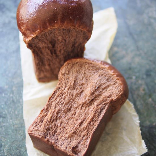 Mocha Soft Sourdough Loaf - Recipe photo by Bake With Paws