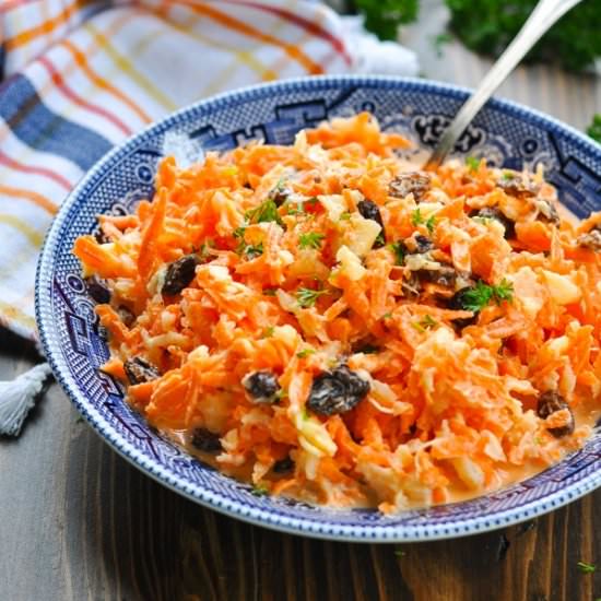 Carrot Salad - Recipe photo by The Seasoned Mom