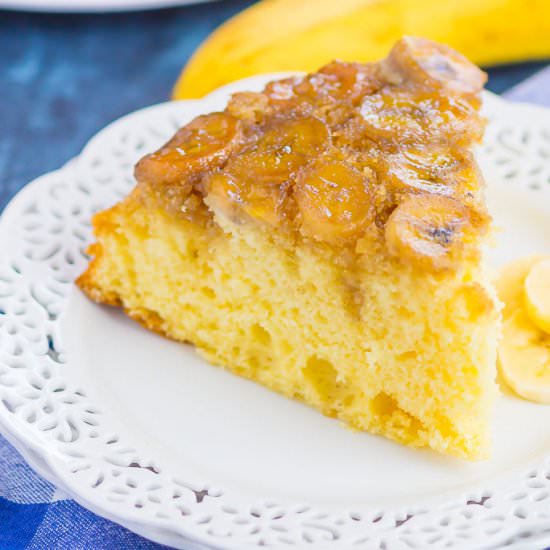 Banana Upside Down Cake - Recipe photo by pumpkinnspice