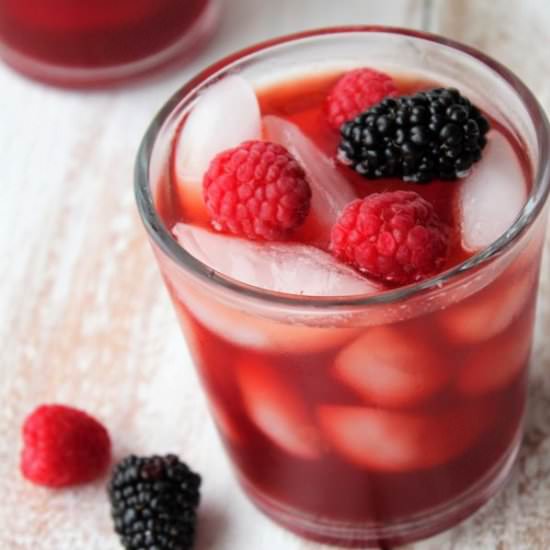 Berry Infused Iced Tea - Recipe photo by waystomyheart