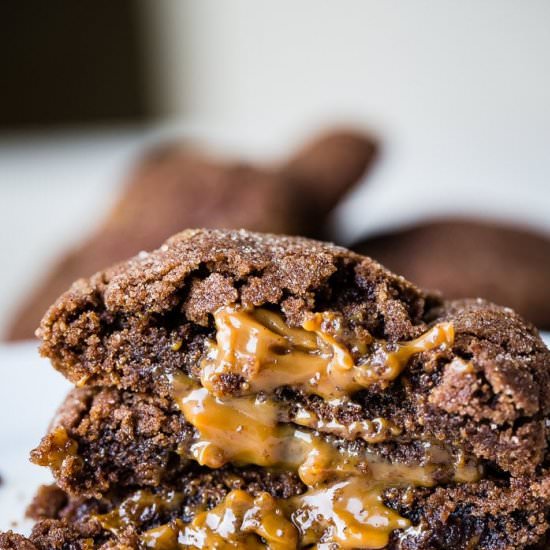 Dulce de Leche Chocolate Cookies - Recipe photo by sweetbasil