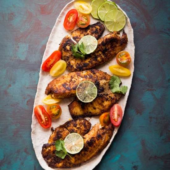 Easy Cajun Grilled Fish - Recipe photo by WhatToCookToday