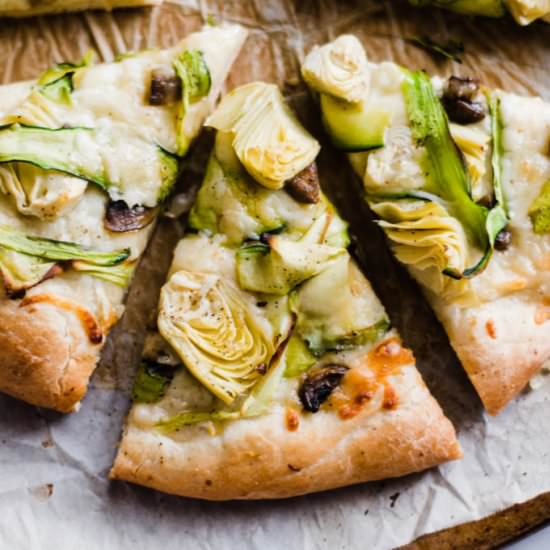 Green Goddess Pizza - Recipe photo by bluebowlrecipes