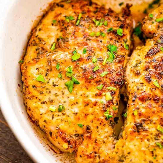 Parmesan Crusted Pork Chops - Recipe photo by julieseatsandtreats