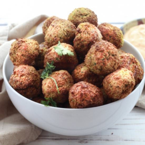 Air Fryer Falafel Bowls - Recipe photo by asiancaucasian