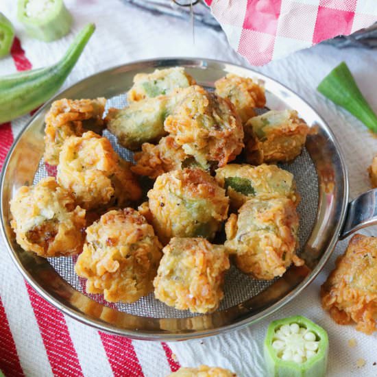 Fried Okra - Recipe photo by TheAnthonyKitchen.com