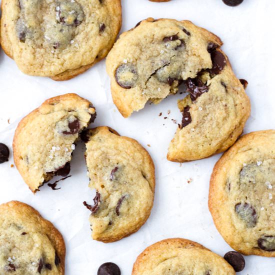 Sea Salt Chocolate Chip Cookies - Recipe photo by cookingformysoul